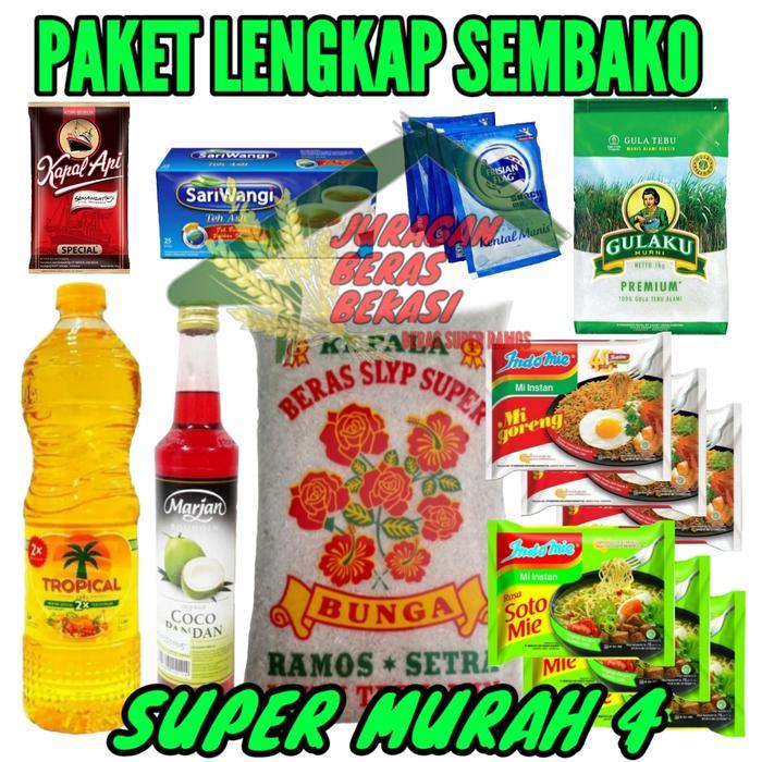 PAKET SEMBAKO BERMERK LENGKAP SUPER MURAH 4