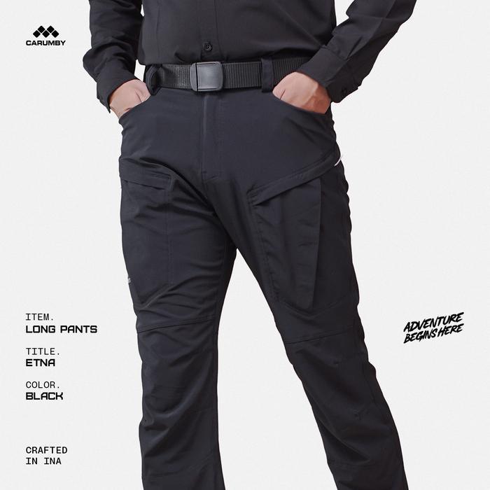 Pinnacle Outdoor - Celana Gunung Slimfit Carumby Etna Hiking Pants Stretch & Quickdry Celana Panjang