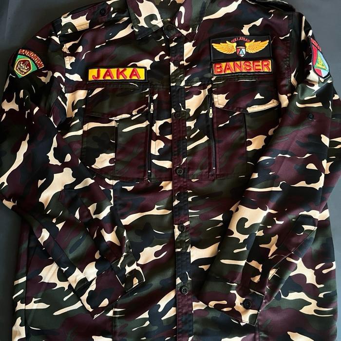 SERAGAM PDL BANSER TACTICAL ORIGINAL Pria