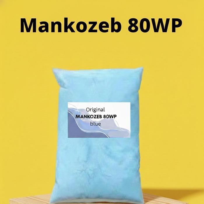 ` PUPUK PLUS MANKOZEB BLUE 1 KG 80wp/ MANKOZEB BIRU BAHAN AKTIF MANKOZEB, SILIKA, CALSIUM CARBONAT/