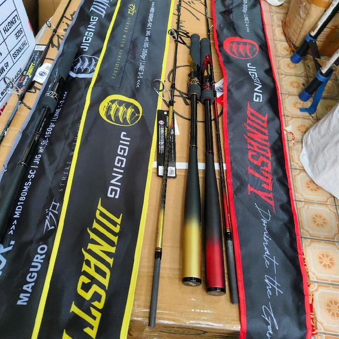 Joran Pancing Maguro Dinasty Jigging Carbon Solid 180 Cm Type Spinning Sp 602