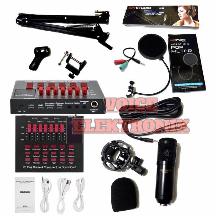 Paket Mic Bm 800 Plus Arm Robot Lengkap