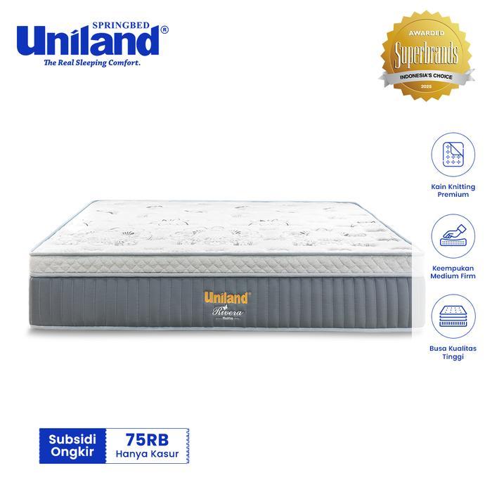 Uniland Springbed Rivera Emira Plushtop Hanya Kasur