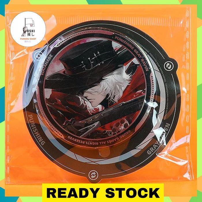HOT SALE WATANABE EPITAPH HELL SING VER. PAINTING THEME CAN BADGE (5,8CM) - PUNISHING GRAY RAVEN
