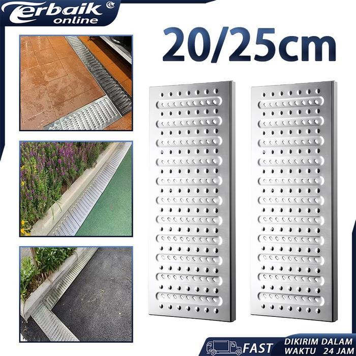 Grill Gutter Stainless/ Grating Stainless / Cover Penutup Drainase