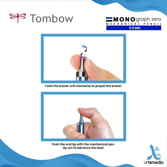 Tombow Mechanical Pencil Mono Graph Zero Terbaik