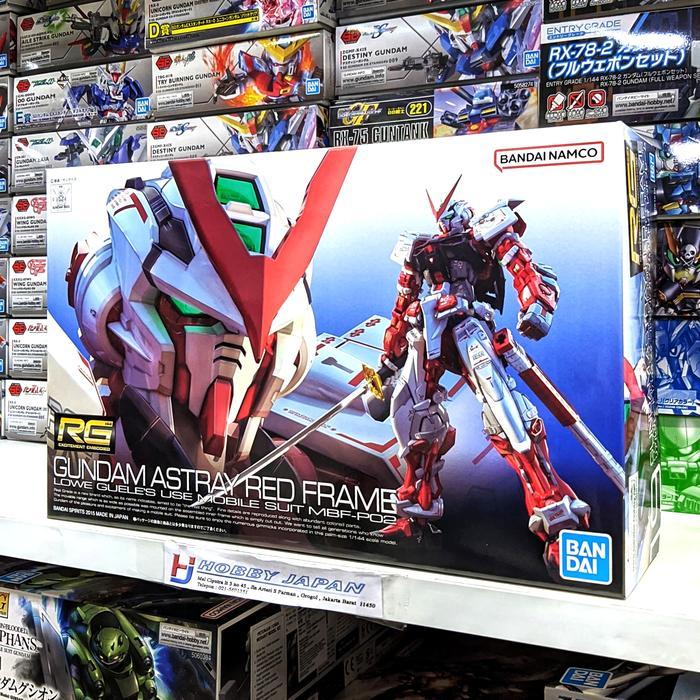 BEST SELLER RG GUNDAM ASTRAY RED FRAME