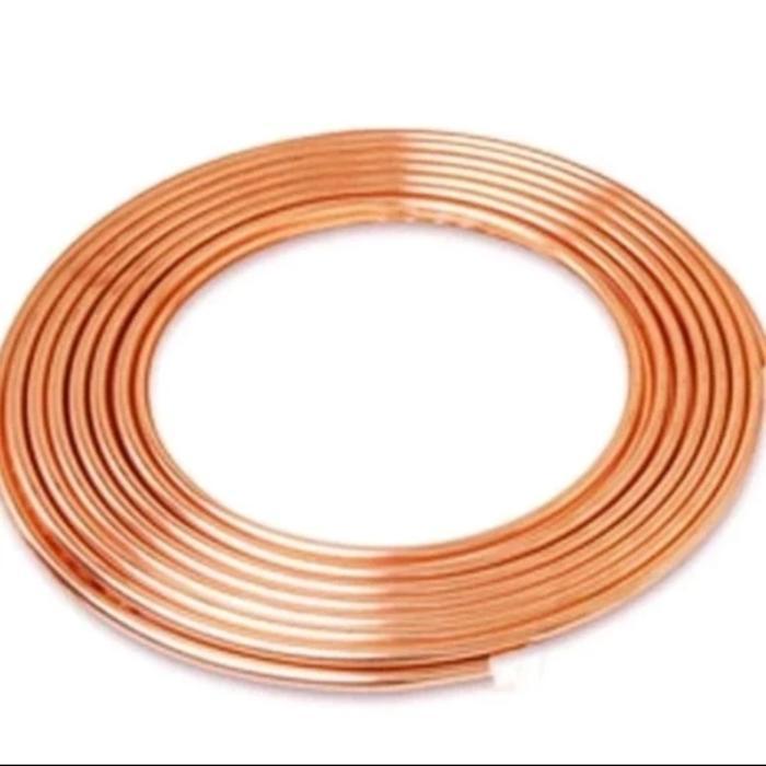 Pipa tembaga 1/4 roll / Pipa tembaga 15 meter 1/4
