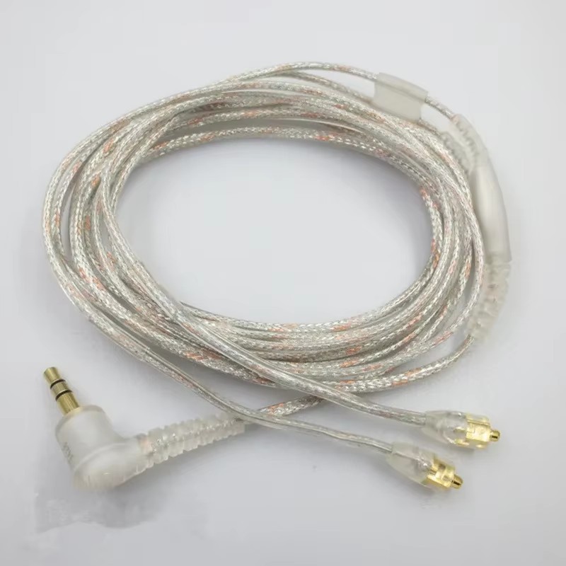 64INCH Headphone Audio Cable Converts For SHURE SE215 SE315 SE425 SE535 TH904 For MMCX 3.5 Mm Jack