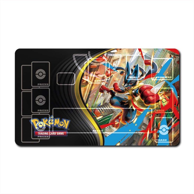Pokemon Rayquaza TCG Playmat Non-Slip Anti-Dirty Card Game Mat Mouse Pad for Trading Card Game