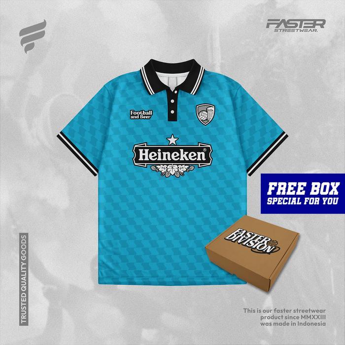 JERSEY FOOTBALL VINTAGE HEINEKEN