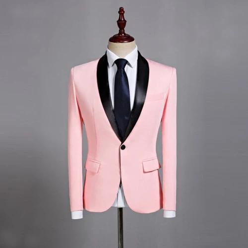 Jas Pria Wedding - Jas Pria Glamour - Jas Pria Elegant - PInk mix hitam, S