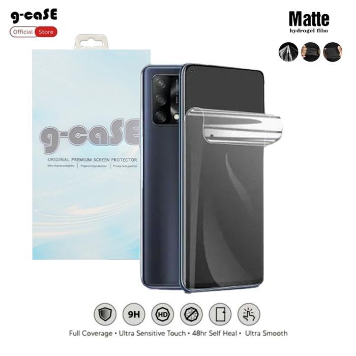 G-Case For SHARP AQUOS ZERO 2 6 V V6 V6PLUS PLUS ANTI GORES JELLY HYDROGEL MATTE - AQUOS V, DEPAN