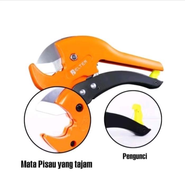 NEW CutterPipePVC Pipa PPR Pipa PE PipaPEX Pipa HDPE Pipa PVCConduit 42mm GuntingPipaPPR 1-1/4