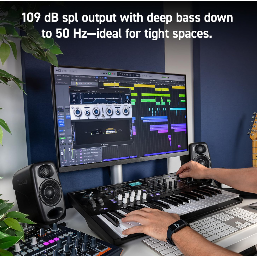 iLoud Micro Monitor Pro Powerful Reference Studio Monitor,Class D High-Efficiency