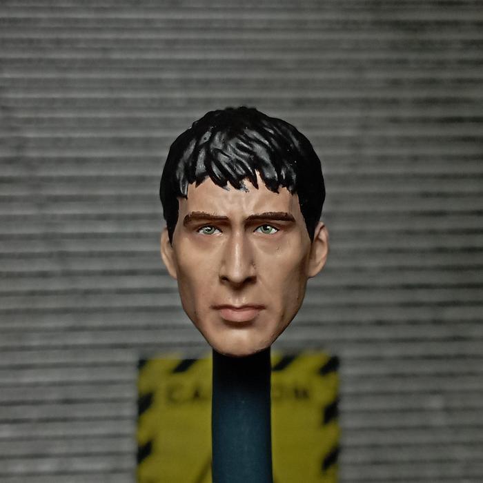 HOT SALE GHOST RIDER JOHNNY BLAZE (NICOLAS CAGE) 1/12 SCALE HEAD SCULPT TERMURAH