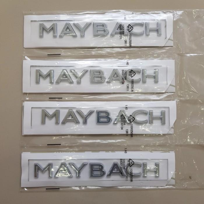 Emblem Maybach Mercedes Benz / Emblem Tulisan Maybach Mercy Original