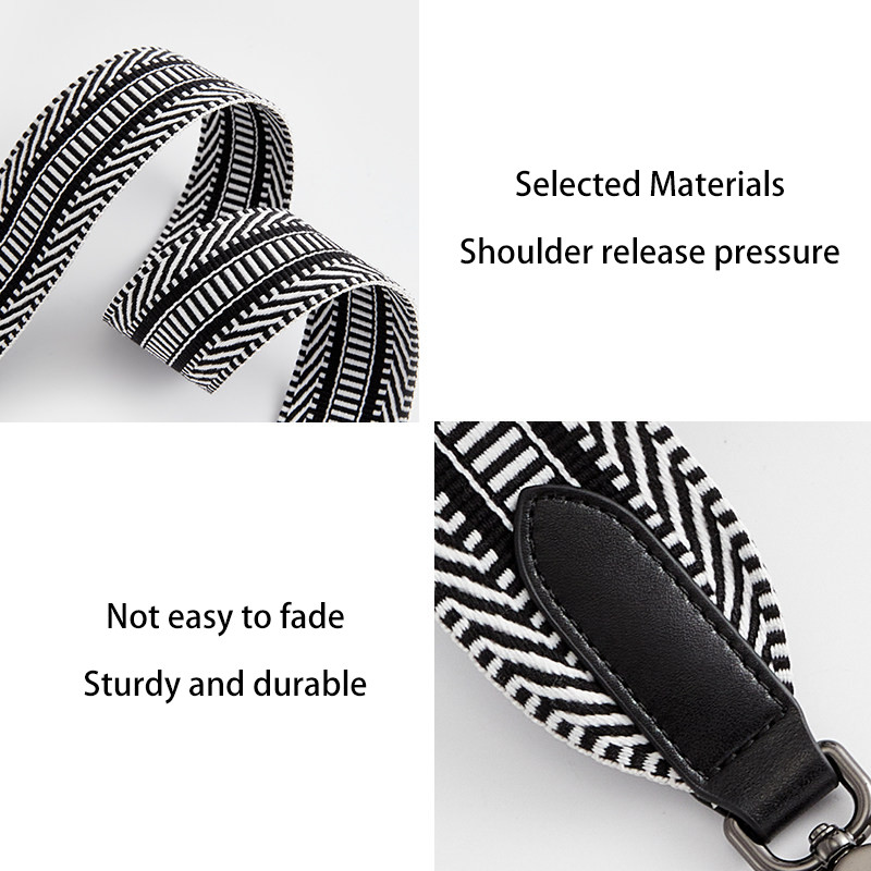 Bag Shoulder Strap For Longchamp Energy Durable Fashion Gift Crossbody Wide Canvas Bag Strap Bag