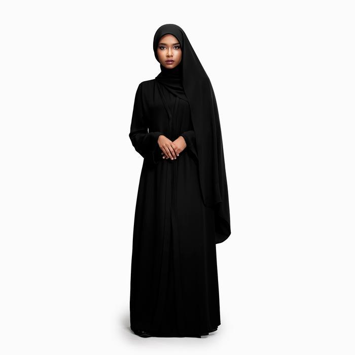 Lafiye - Sav Abaya / Dress Muslim Wanita - Raven, S