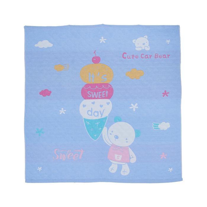 Ecobaby Selimut Besar Motif - Beruang Biru