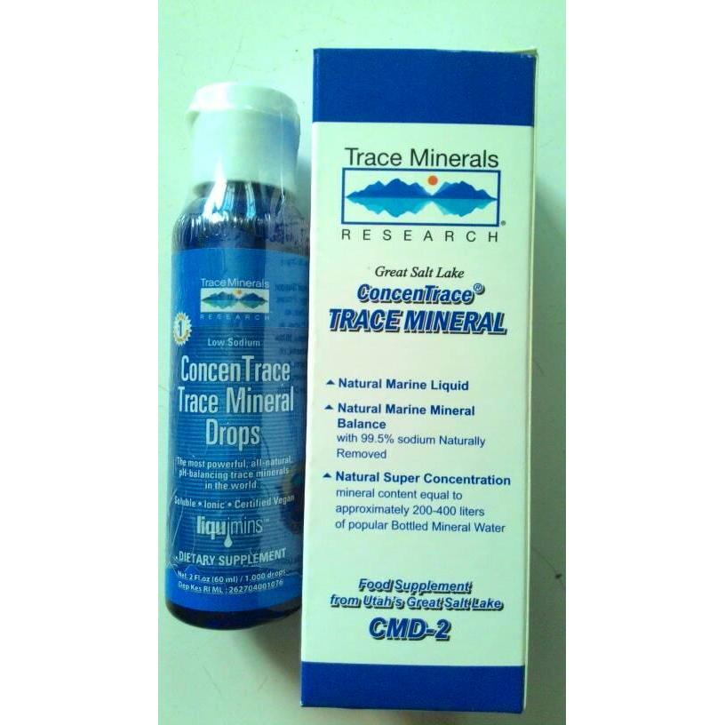 TRACE MINERAL DROPS (1000 DROPS) CMD 2 OZ 60 ML