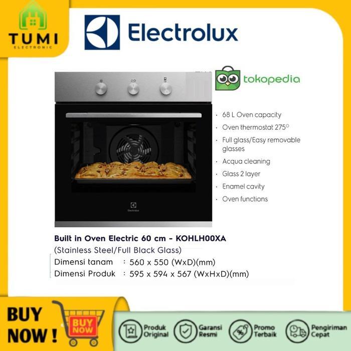 Oven Tanam Listrik Electrolux KOHLH00XA 68L