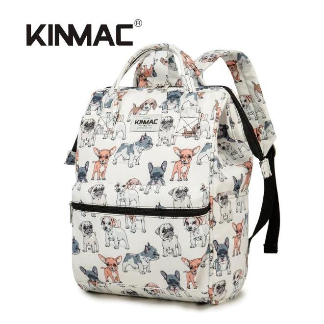 KINMAC PUPPY Tas Laptop Backpack Ransel Wanita Sekolah Waterproof