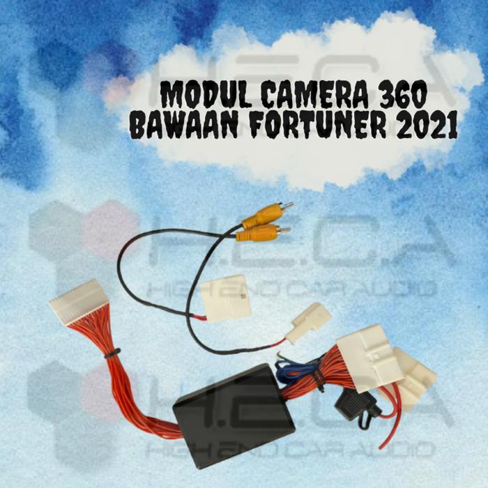 Ready Modul Camera 360 Fortuner 2021 Untuk Ganti Head Unit Aftermarket
