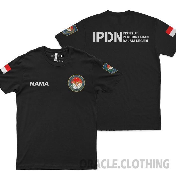baju kaos ipdn Institut Pemerintahan Dalam Negeri T-shirt IPDN Cotton Combed 30S