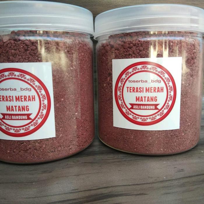 Terasi Merah Khas Sunda Kemasan 500 Gram Tbk
