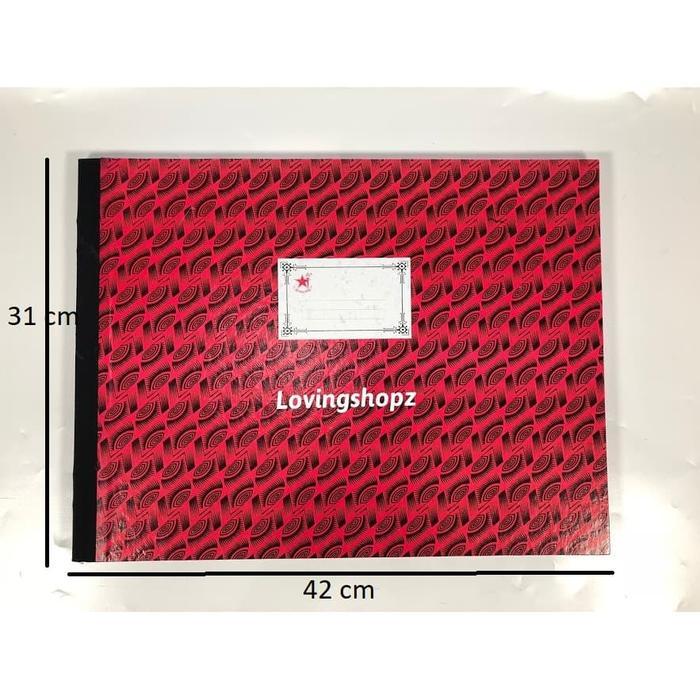 Buku Double Folio 200 Lembar, Buku Besar Akuntansi 200 Lembar