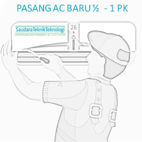 Best Seller Ac_Pasang Ac Baru 1/2 - 1Pk + Vacum