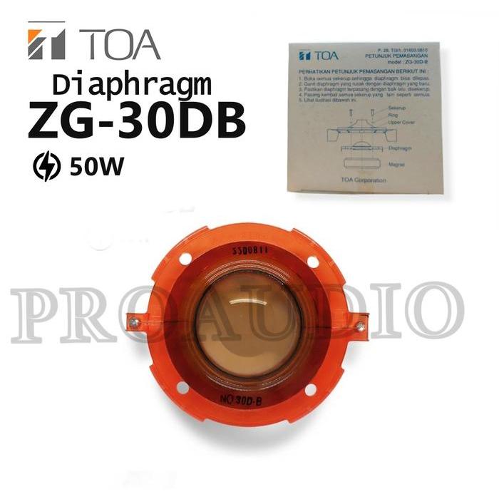 Spul Horn Toa 50 Watt Zg 30Db Spul Spull Horn Toa Zg-30Db Zg30Db Asli