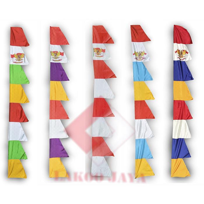 10 PCS Umbul Umbul Segitiga