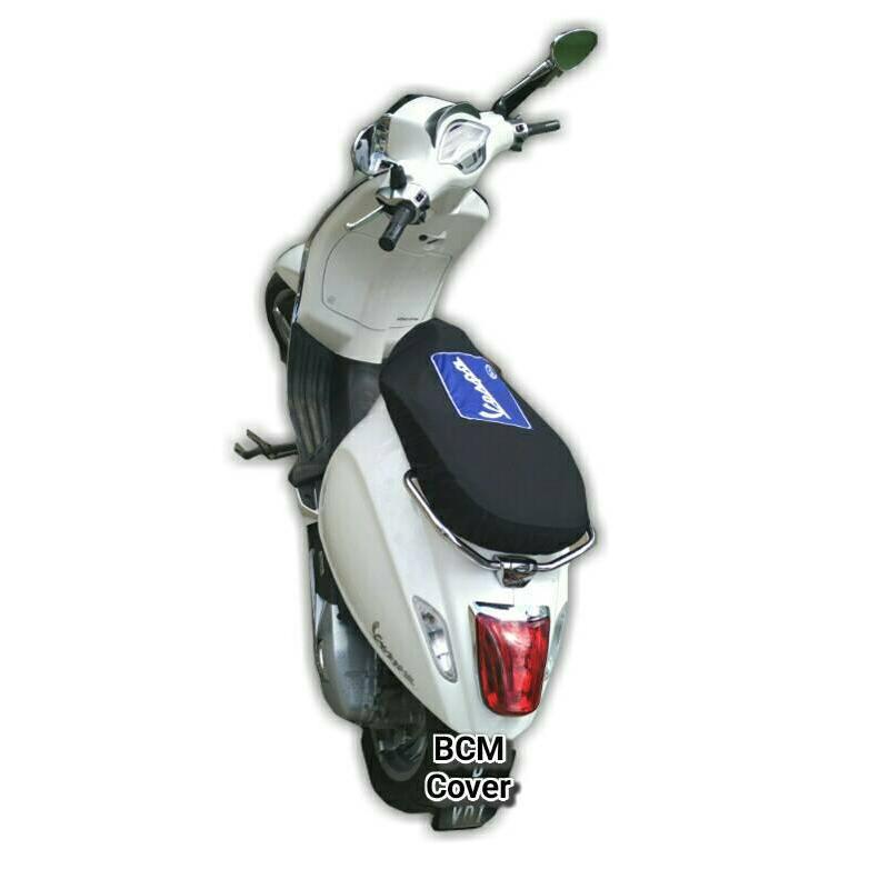 "New" Sarung jok motor Vespa Cover jok Vespa sprint