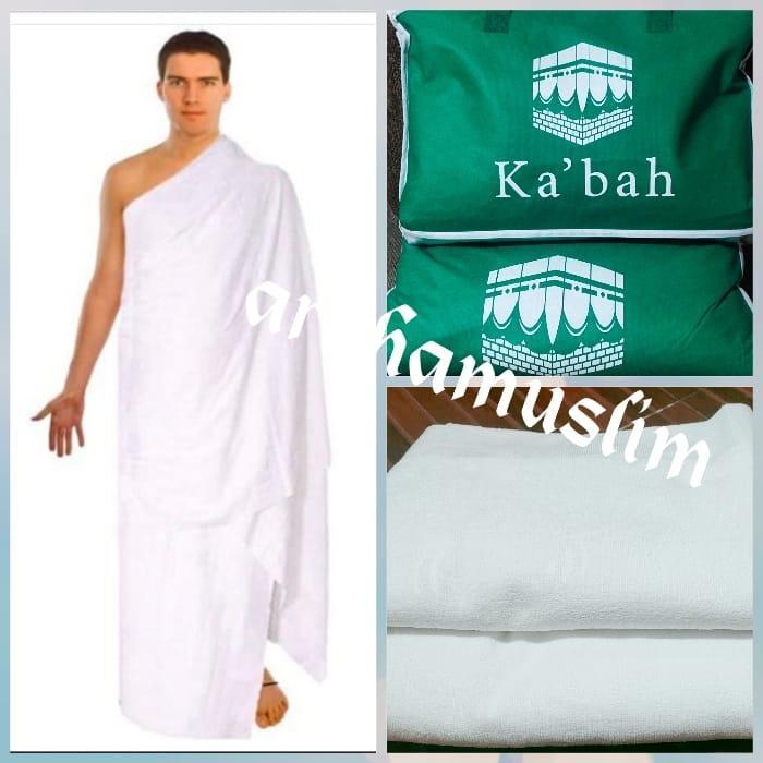 KAIN IHROM PRIA PERLENGKAPAN HAJI&UMROH MEREK KA BAH