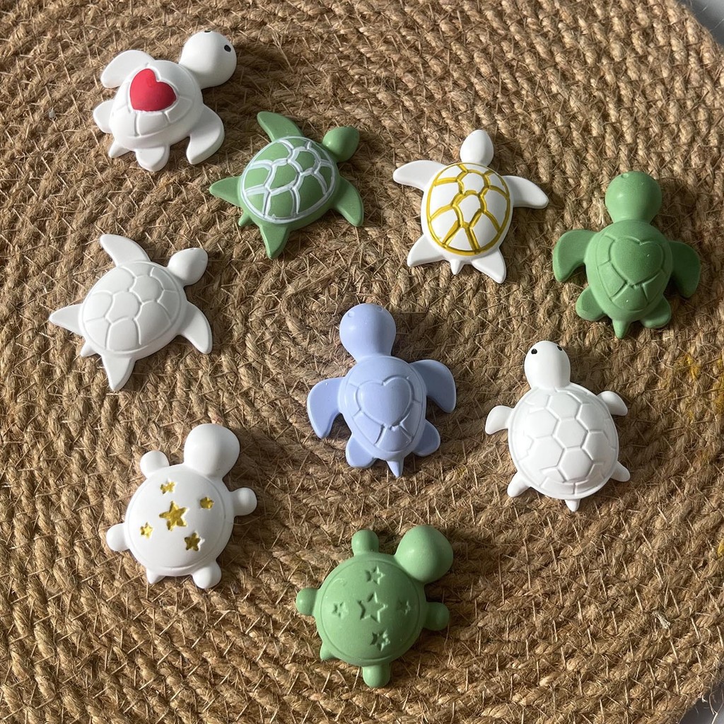 DIY Crystal Epoxy Silicone Mold Turtle Keychains Bag Hanging Jewelry Pendant Silicone Molds For