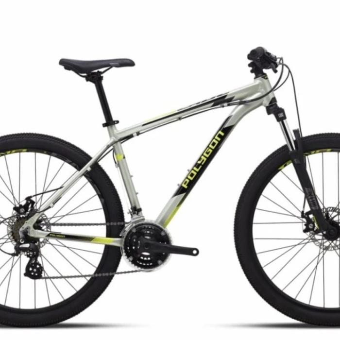 Sepeda Gunung Polygon 27.5 inc alloy cascade 3 new shimano rem cakram