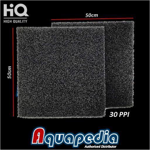 Spons Filter Akuarium 50x50cm Kepadatan 30 PPI