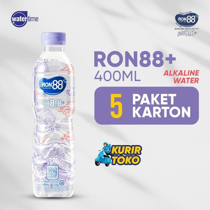 Paket 5 Karton Ron88 Alkaline 400 Ml Ph 8.8+ (Kurir Toko)