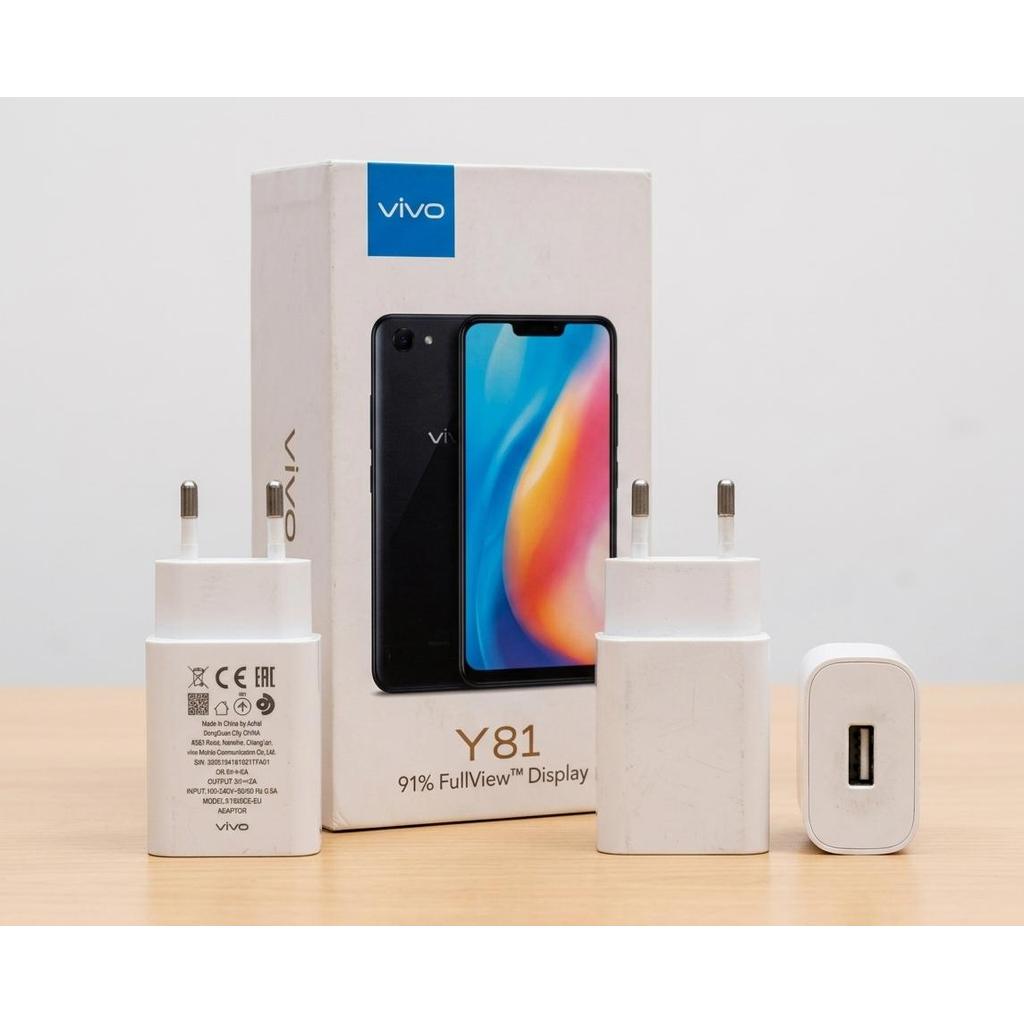 Charger HP Vivo V1820C-EU Original Bekas Dual Engine Fast Charging Cocok Vivo Y81