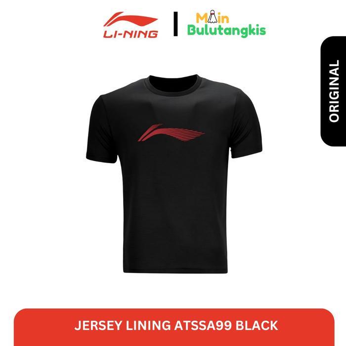 Jersey Badminton Lining 2025 ATSSA99 Black Original