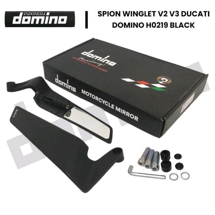 SPION WINGLET DOMINO SPION WINGLET V2 V3 MODEL DUCATI SPION WINGLET DUCATI KACA BENING SPION DUCATI