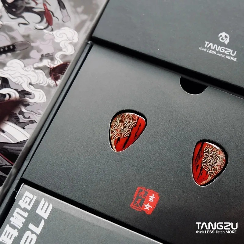 TANGZU Xuan Nv Hifi Dual DD In-ear Monitors Earphones Wired 0.78mm 2Pin Swappable Cable Studio IEM