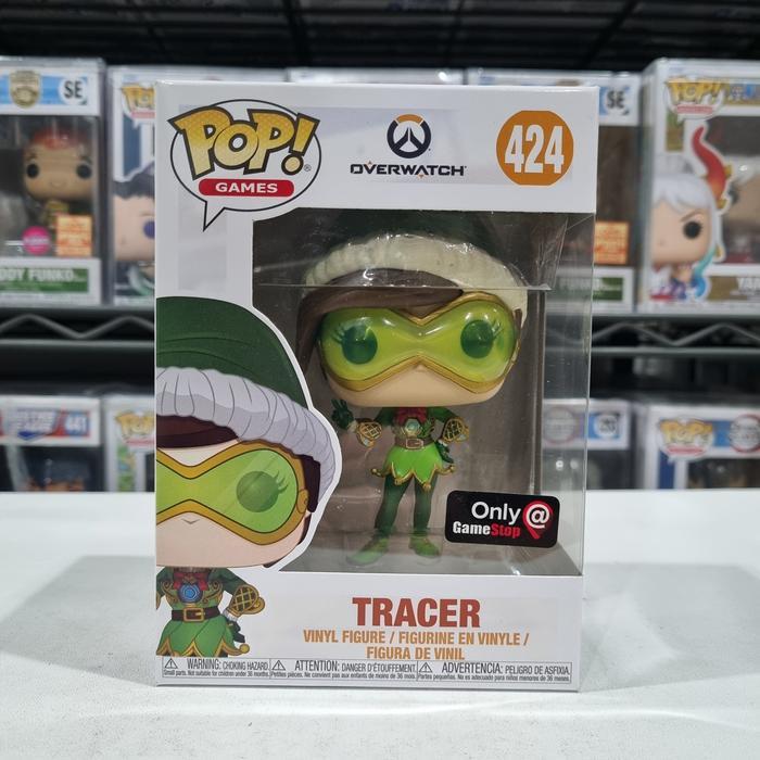 HOT SALE FUNKO POP GAMES - OVERWATCH - TRACER ELF 424 TERMURAH