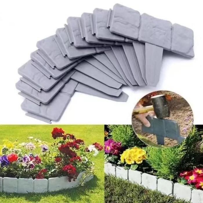 BEST SELLER Isi 10 Pagar Plastik Taman Mini Pagar Taman Pagar Plastik Pojok Baca Dekorasi