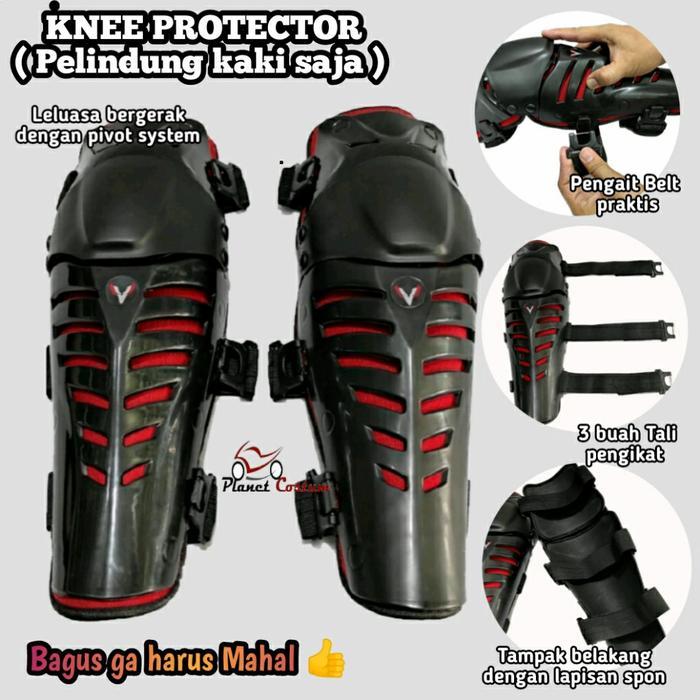 PCDC10 Pelindung Lutut Import FR Knee Protector Motor Cross Trail Motocross