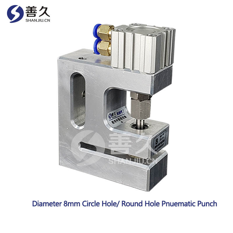 Circle Hole Puncher Pneumatic Hole Puncher for Plastic bag Round hole Punch Machine