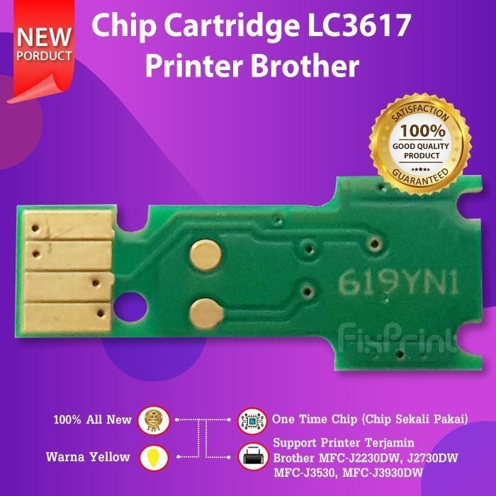 CHIP CARTRIDGE TINTA LC3617 LC 3617 J3530DW J2230DW J2730DW