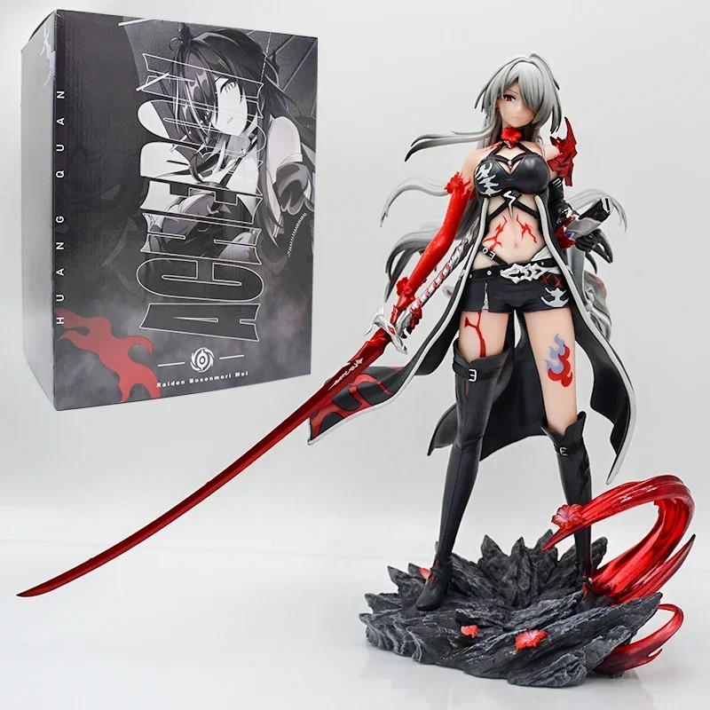 30cm Honkai Star Rail Acheron Anime Girl Figure Huang Quan Action Figure Kafka Figurine GK Game